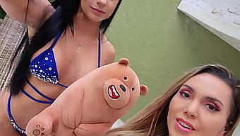 Lesbian Teddy Bear And Pussy Play In Bolivianamimi.Tv Video