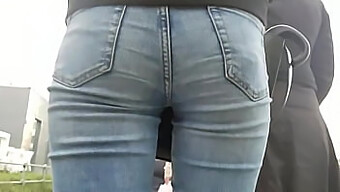 Jeans And Butt: Public Outing