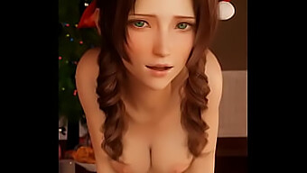 Aerith'S Big Ass And Small Tits In Pov Cowgirl Action