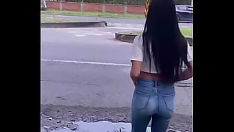 Amateur Latina Girlfriend Meets A Stranger On The Street And Has An Intense Orgasm