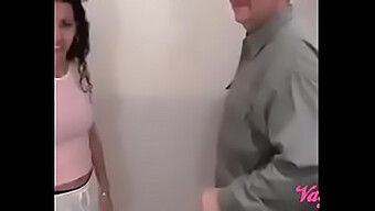 Cum-Hungry 18-Year-Old Arab Teen Gets Creampied By Dutch Grandpa