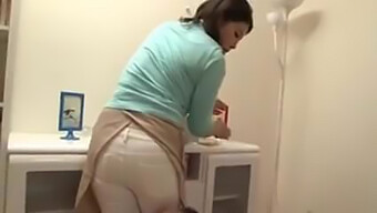 Mature Asian Maid Takes Charge In Big Cock