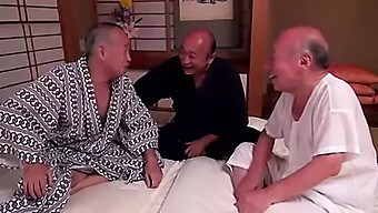 Japanese Shogeo Tokuda And Friends Have An Orgy With Big Natural Tits