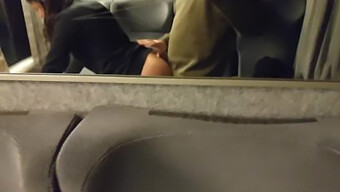 Video Hd De Una Amateur Con Labios Vaginales Grandes Siendo Follada Analmente En Un Tren