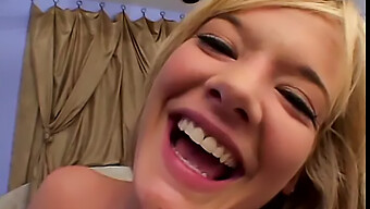 Gigi Ferari, A Beautiful Blonde With Small Tits, Experiences Intense Anal Pleasure 18+