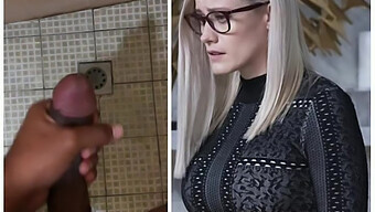 Blonde Bombe Olivia Taylor-Dudley I Eksplicit Cfnm-Video