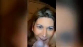 Mature Milf Gives A Handsjob And Blowjob Combo