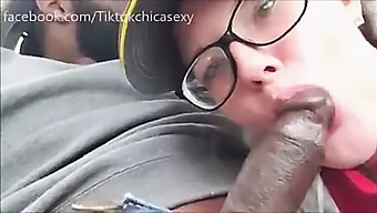 American Mcdonald'S Employee Gives A Hot Blowjob To A Big Black Cock