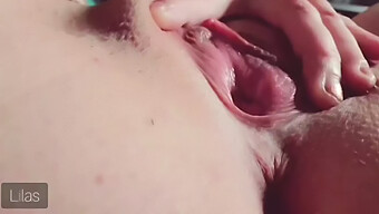 Close Up Of A Lesbian'S Pussy As She Reaches Orgasm