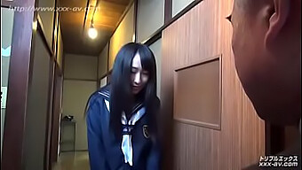 Japanese Girl Gets Creampied By An Older Man In Hd Video