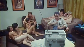 Retro Orgy With Hairy Women