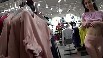 Amateur Sissy Caught On Camera In Public 3some