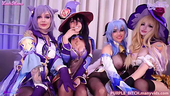 Introducing The Genshin Impact Girls In A Wild Anal And Orgiastic Party