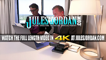 Jules Jordan Ve Vina Sky Iki Erkeğe Vahşi Bir Yolculuk Yapıyorlar