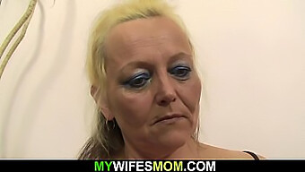 Old Milf Gets Caught In A Taboo Fuck With Her Stepson