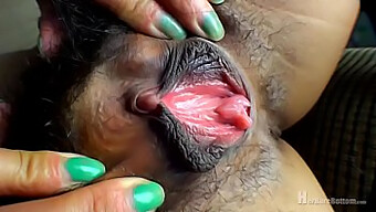 Close-Up View Of Anal Penetration