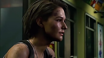 Jill Valentine Nagy Fasz Kalandja 3d Animációban