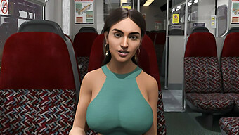 Hot Indian Bhabhi Experiences 3d Sex With Her Lover On The Train