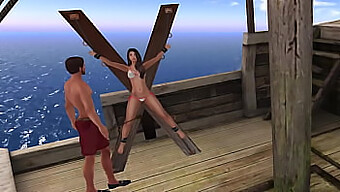 Η Jess Επιδίδεται Σε Παιχνίδι Bdsm Στο Surrender Cove