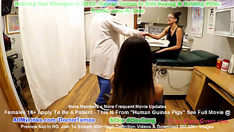 Latina Sisters Aria Nicole And Angel Santana Get Their First Gynecological Exam On Camera