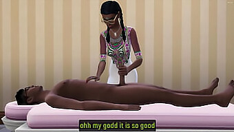 Indian Teen Gets Her First Taste Of Stepbrother'S Big Cock - Massage And Blowjob Combo